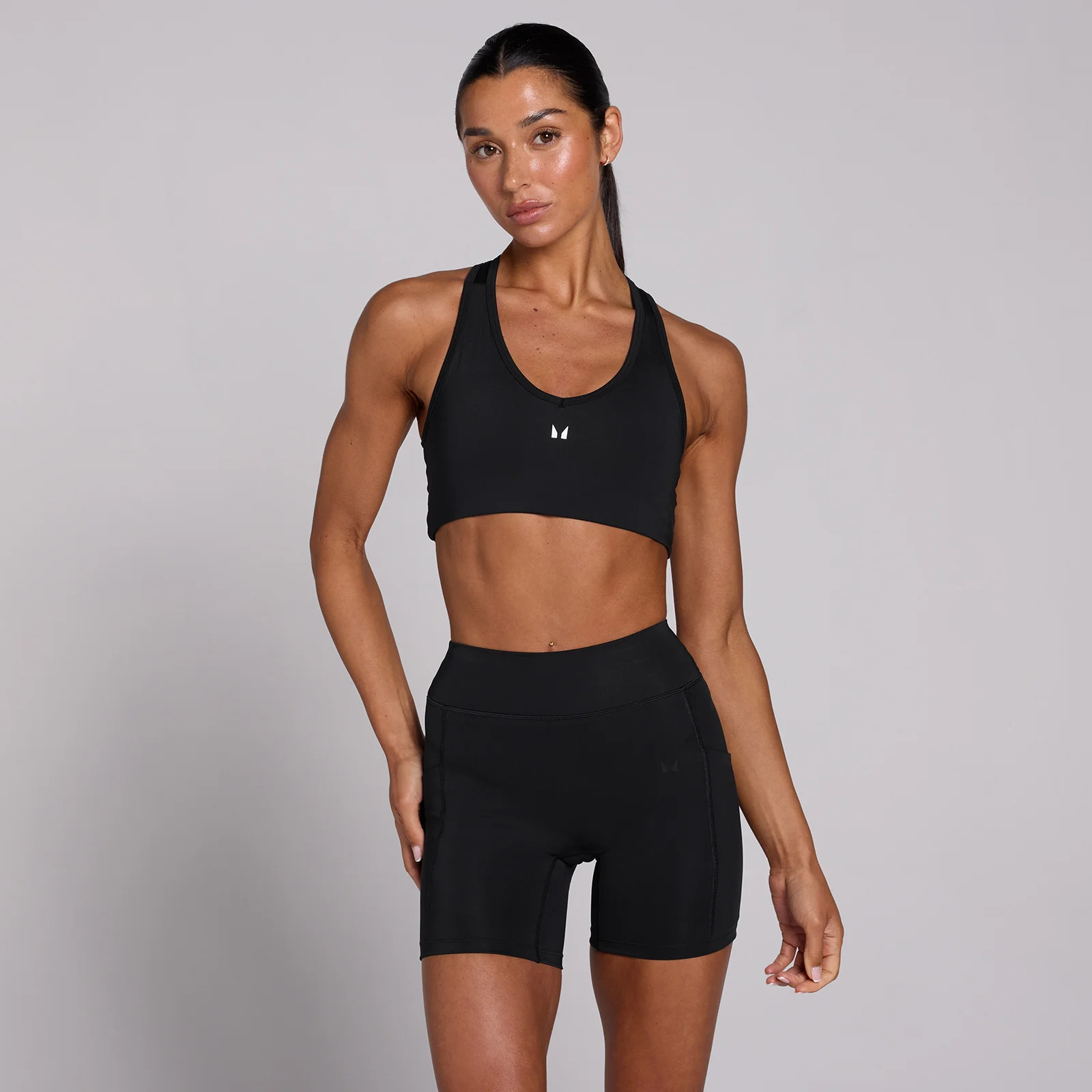 Brassière de sport MP dos nageur femme - Noir - M Image 1