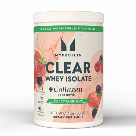 Myprotein Clear Whey Isolate Plus Collagen (USA)