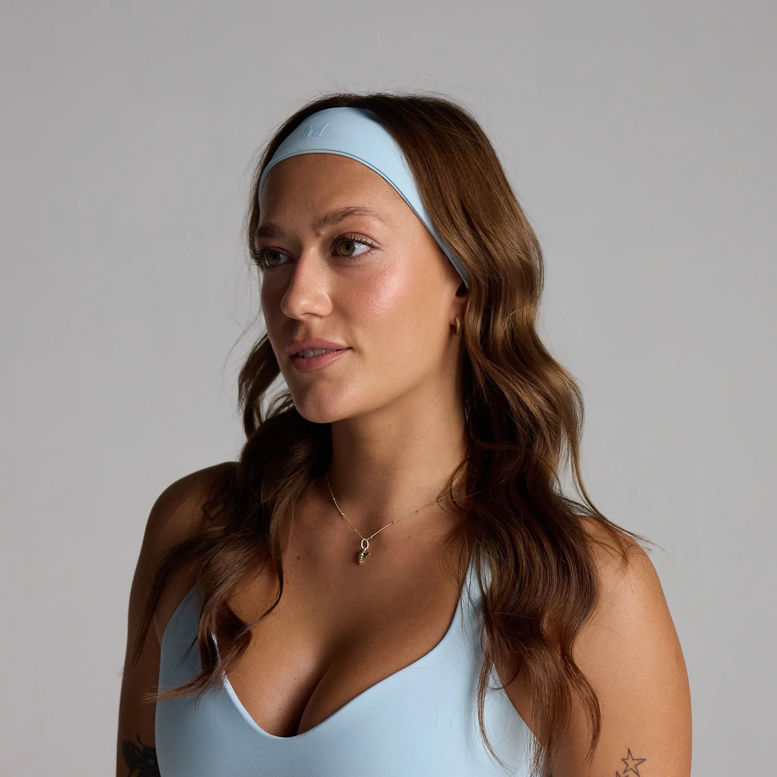 Bandeau fin MP Tempo - Bleu ciel Image 1