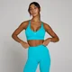 Brassière de sport Ultra Seamless Tempo MP femme - Bleu électrique