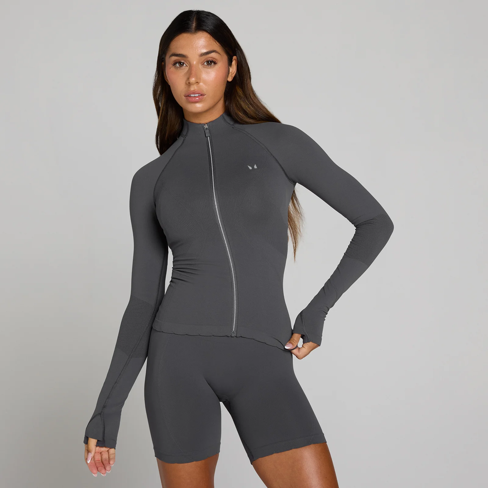 Veste zippée Ultra Seamless Tempo MP femme - Gris robuste - XS Image 1