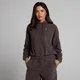 Hoodie en molleton MP femme - Cacao