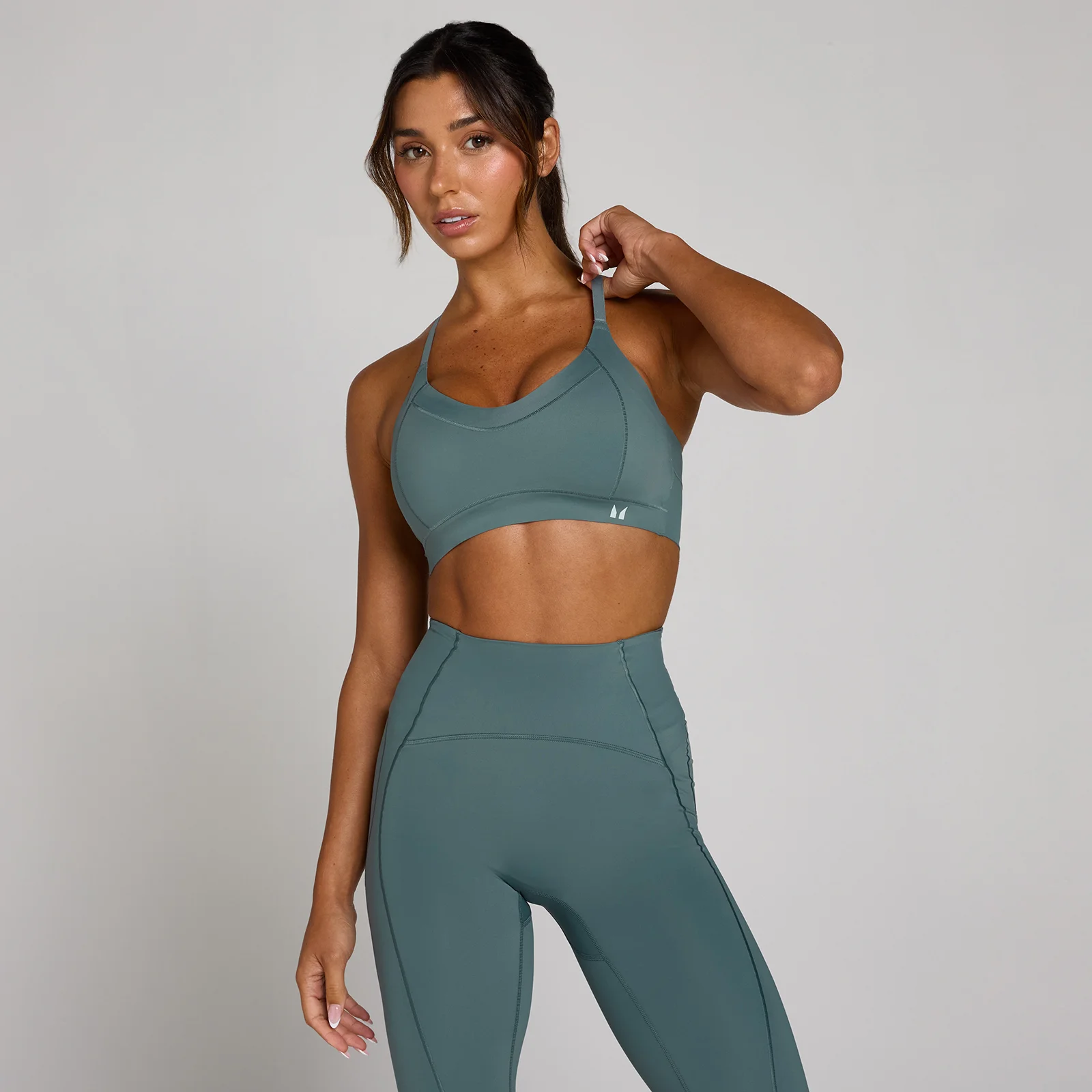 Brassière de sport dos nageur Tempo Ultra MP femme - Bleu futur - XS Image 1