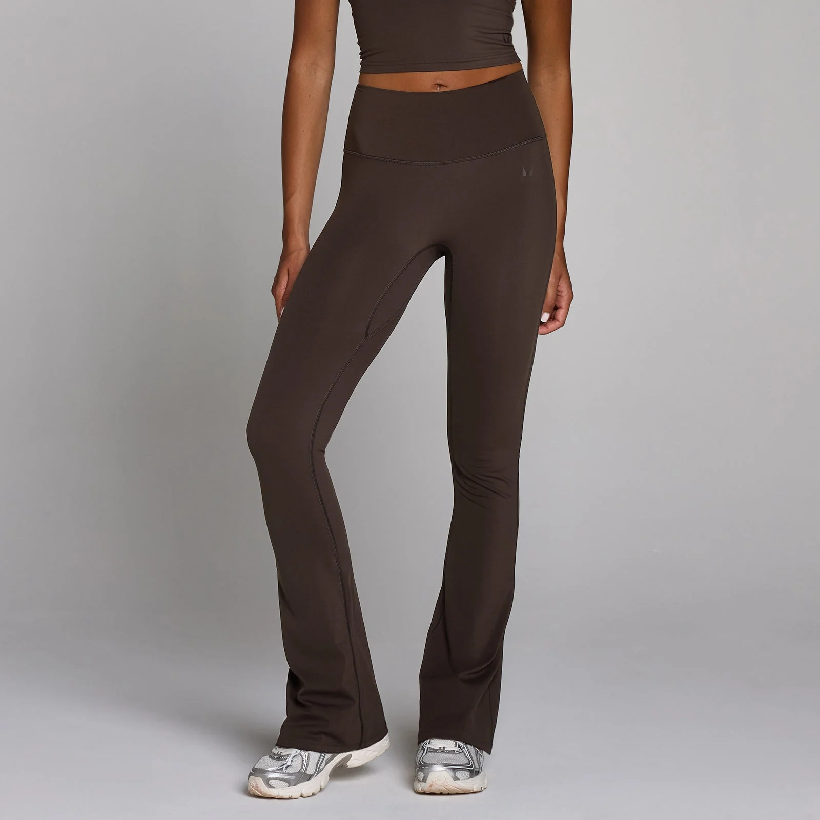 Legging évasé taille haute MP Tempo femme - Cacao - M Image 1