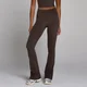 Legging évasé taille haute MP Tempo femme - Cacao