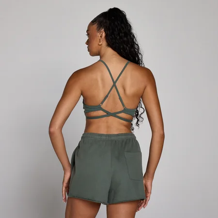 Brassière de sport MP Tempo femme à dos bretelles ajustables - Vert nuageux