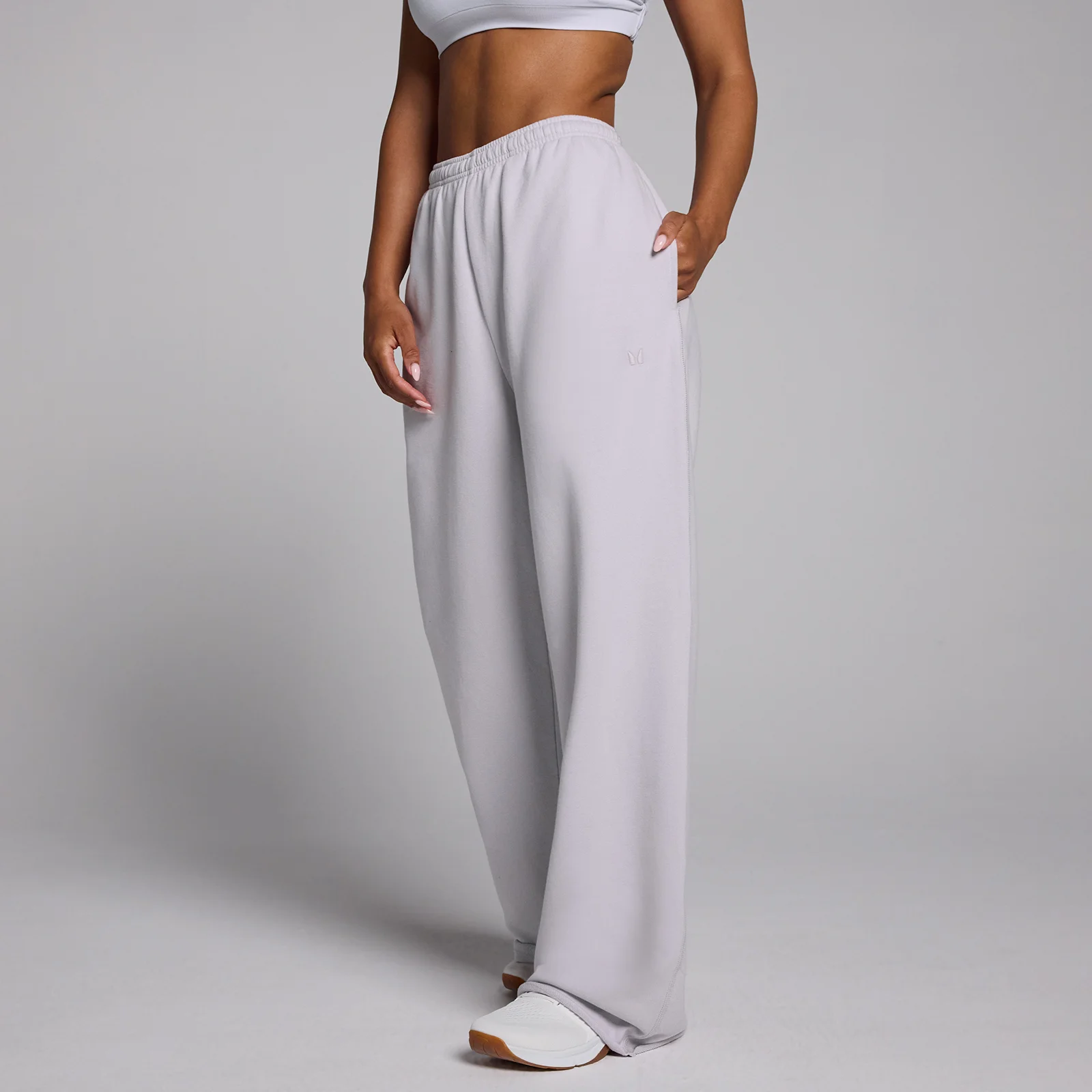 Jogging jambe droite Lifestyle MP femme - Poussière de craie - XS Image 1