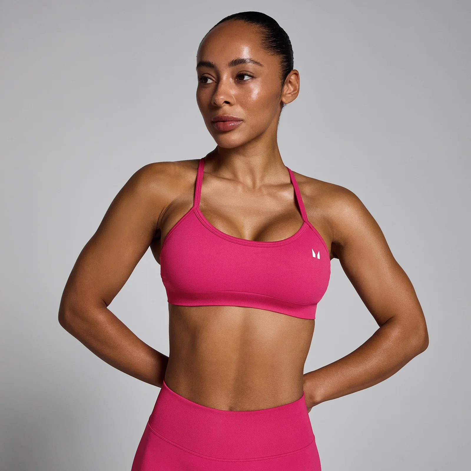 Brassière de sport à bretelles Lift Seamless MP femme - Baie intense - L Image 1