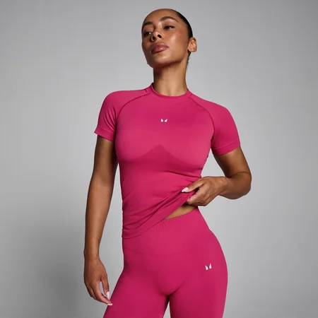 T-shirt sans couture body fit Lift MP femme - Baie intense