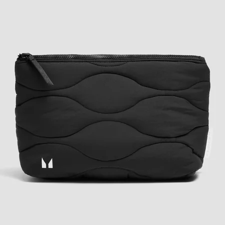 Trousse de toilette matelassée MP - Noir