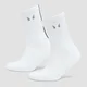 Chaussettes de running MP à rayures (lot de 2 paires) - Crème beurrée/Vert nuageux