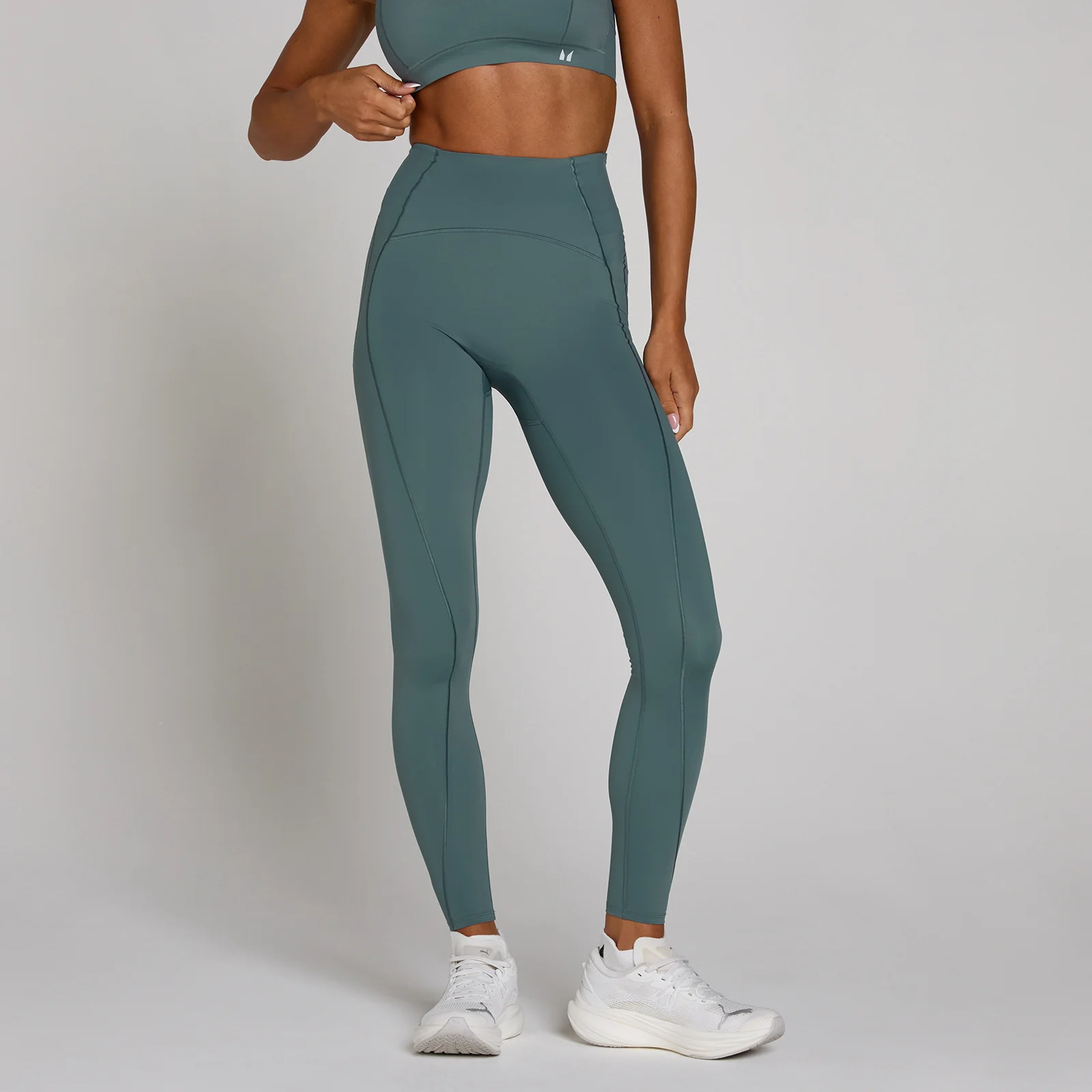 Legging coutures galbantes Tempo Ultra MP femme - Bleu futur - L Image 1