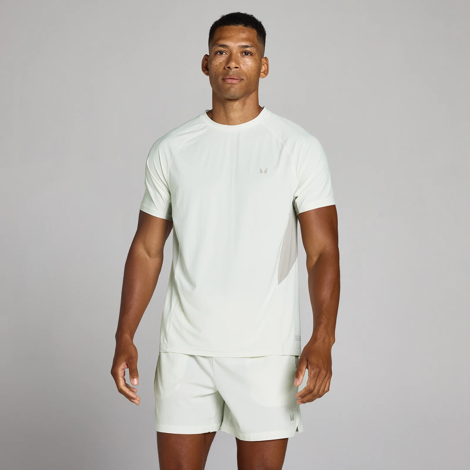 MP Men's Training Ultra Mesh T-Shirt - Digital White - L Image 1