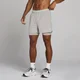 Short 2-en-1 Training Ultra 5" MP homme - Gris craie
