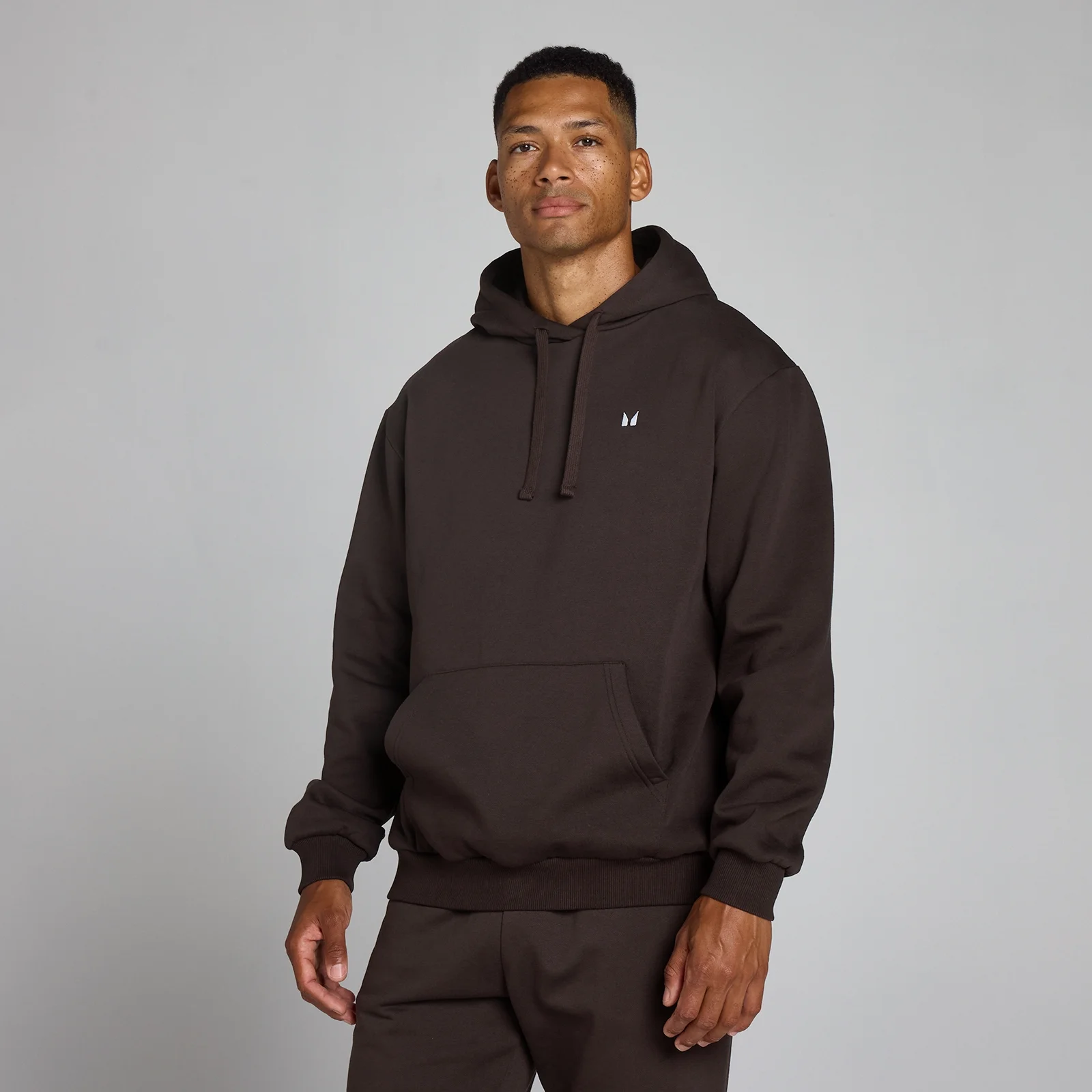 Sweat à capuche Rest Day MP homme - Cacao - L Image 1