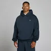 Sweat à capuche oversize MP Rest Day homme - Bleu marine foncé