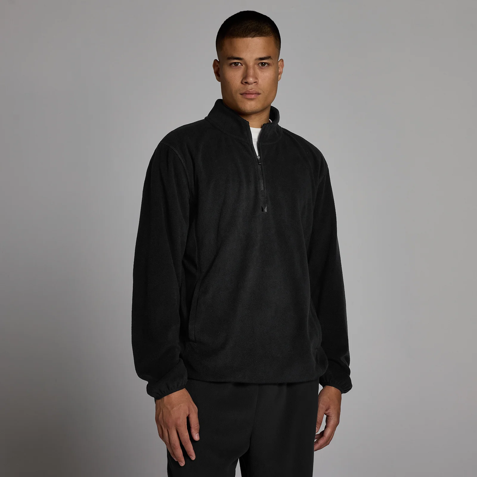 Polaire zippée 1/4 MP homme - Noir - M Image 1