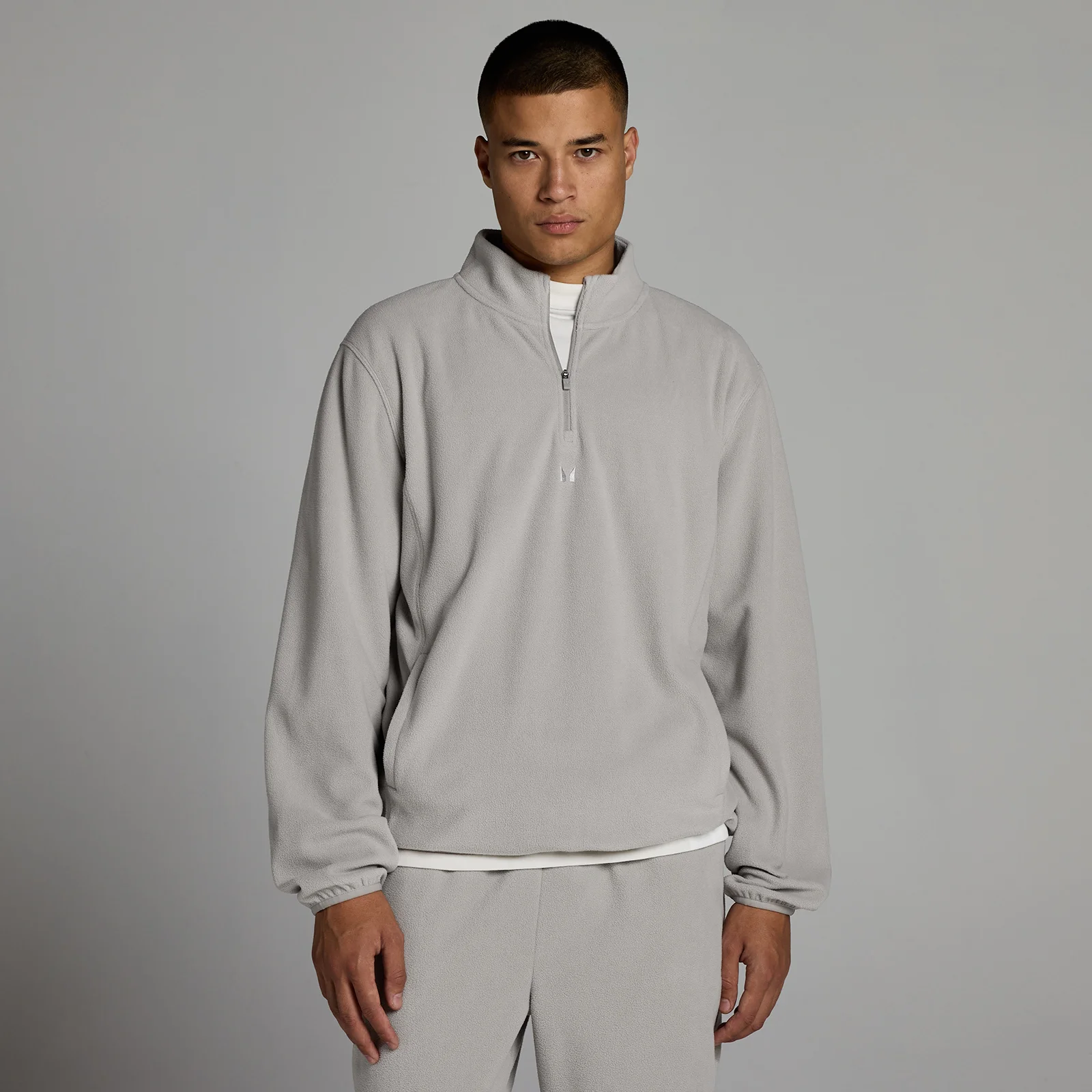 Polaire zippée 1/4 MP homme - Gris durable - L Image 1