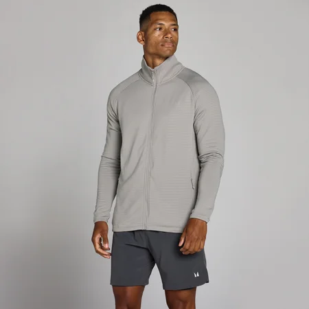 Veste zippée Training Ultra gaufré MP homme - Gris craie