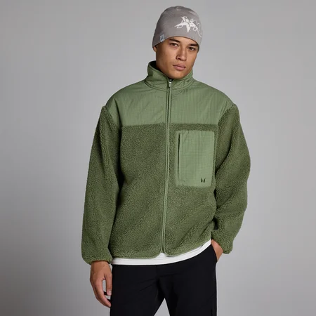Polaire Borg MP homme - Olive délavé