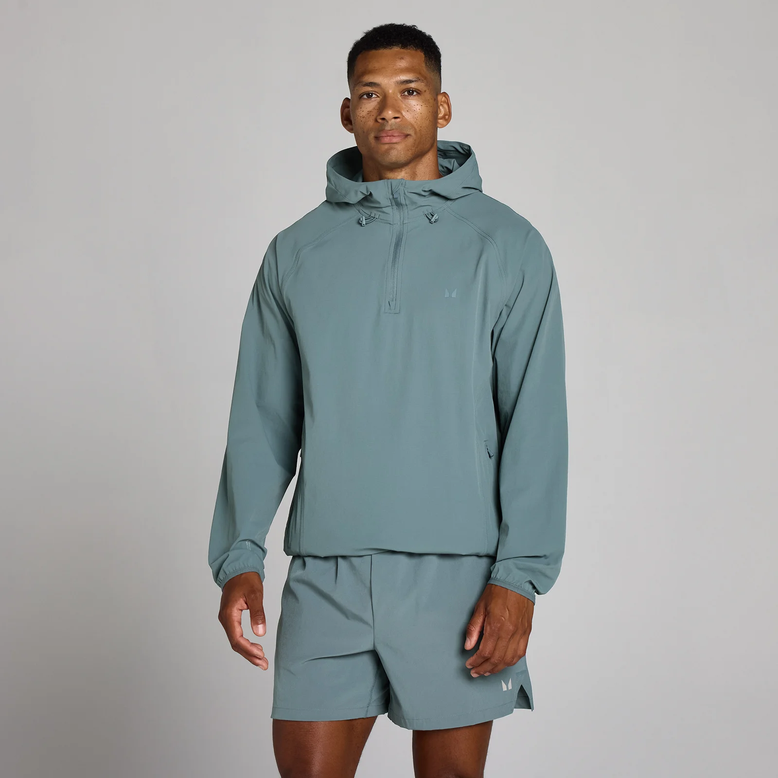 Veste d'entraînement tissée Ultra 1/4 zip MP homme - Bleu futur - XS Image 1