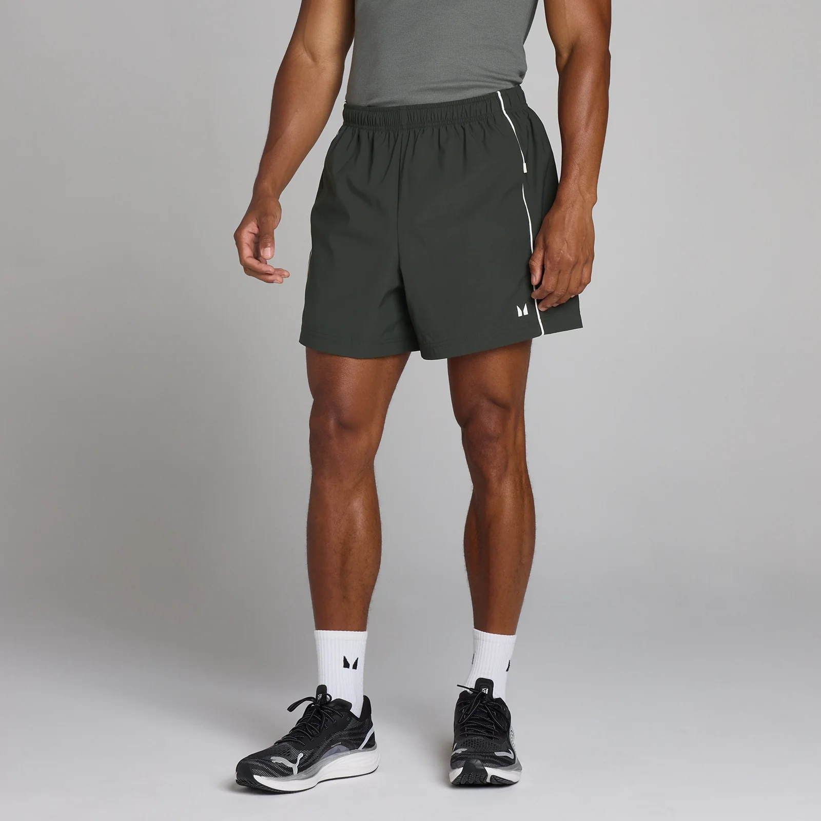 Short de sport tissé Lift MP homme - Noir délavé - L Image 1