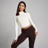 MP Femme Tempo Cropped Veste - Vanille