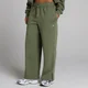 Jogging jambe droite Basics MP femme - Olive délavé