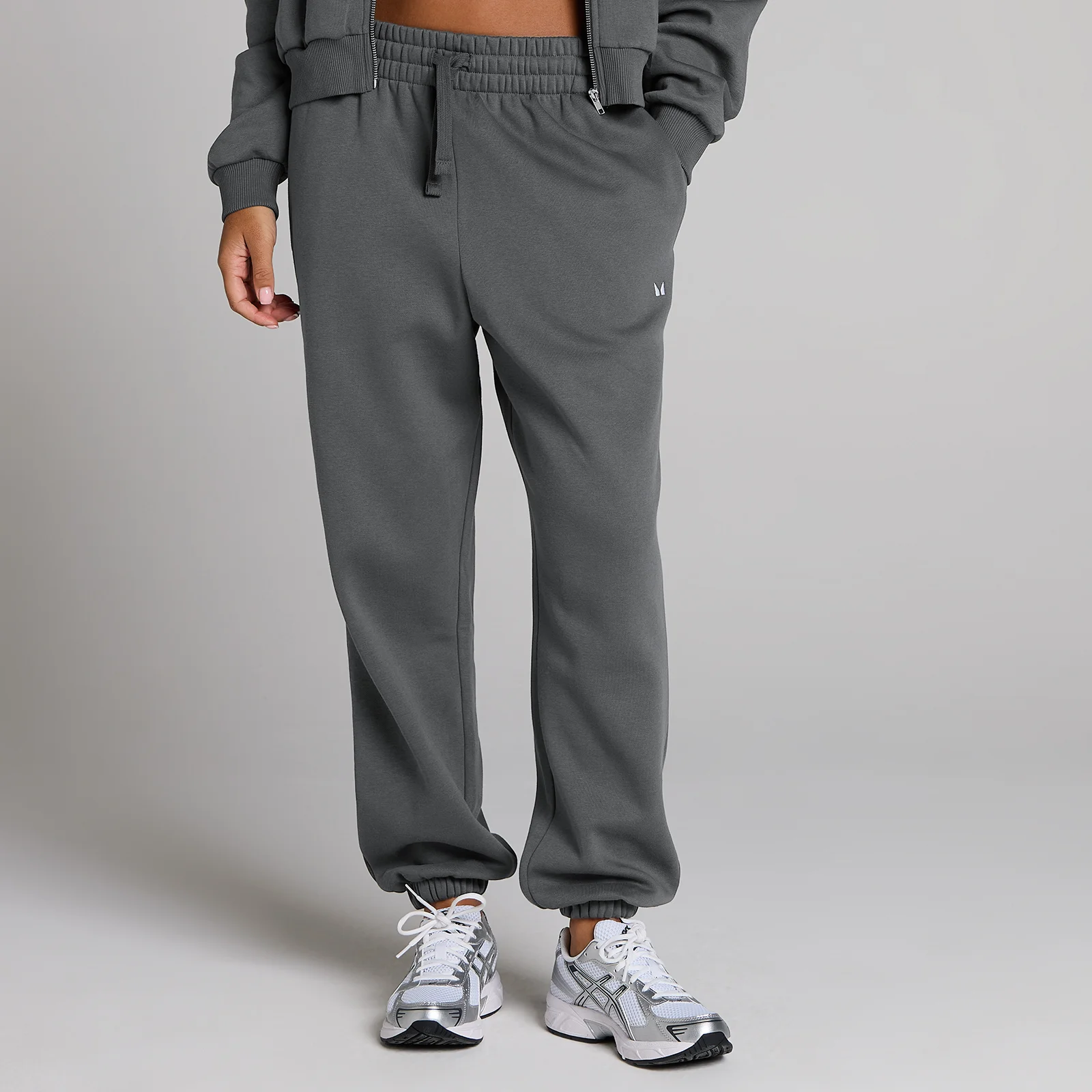 Jogging oversize Basics MP femme - Gris foncé - S Image 1