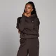 Hoodie oversize Basics MP femme - Cacao