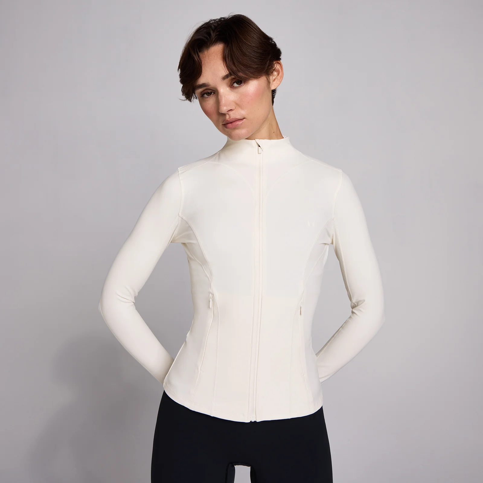 Veste zippée SculptForm MP femme - Perle - XS Image 1