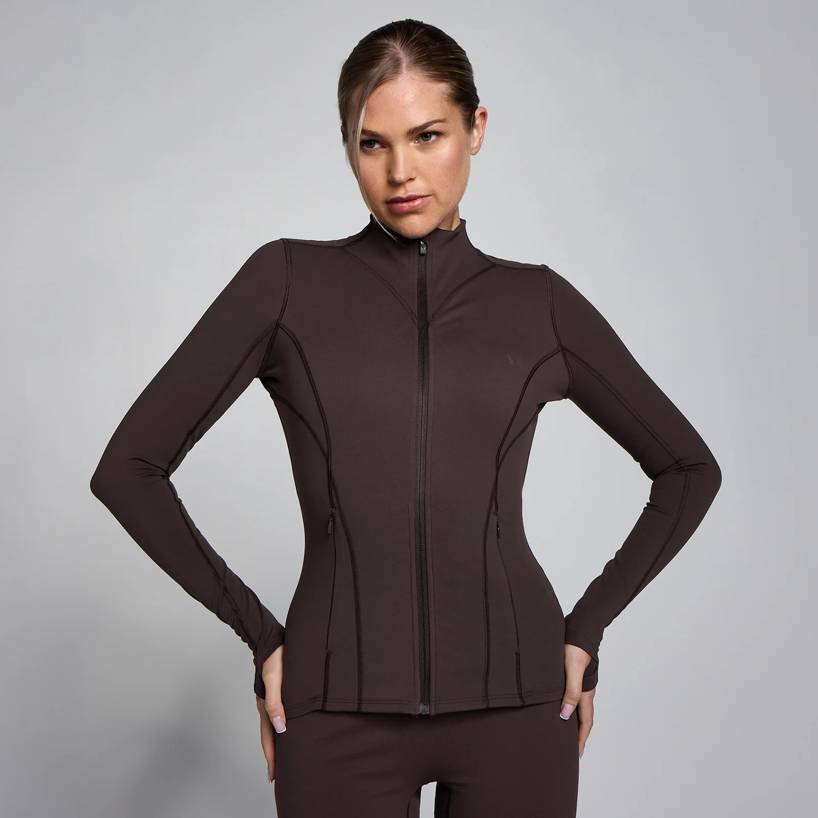 Veste zippée SculptForm MP femme - Cacao - XS Image 1