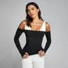 MP Femme Tempo Off The Shoulder LS Haut - Noir