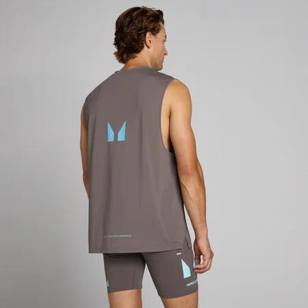Débardeur Hybrid Mesh MP homme - Gris cendré