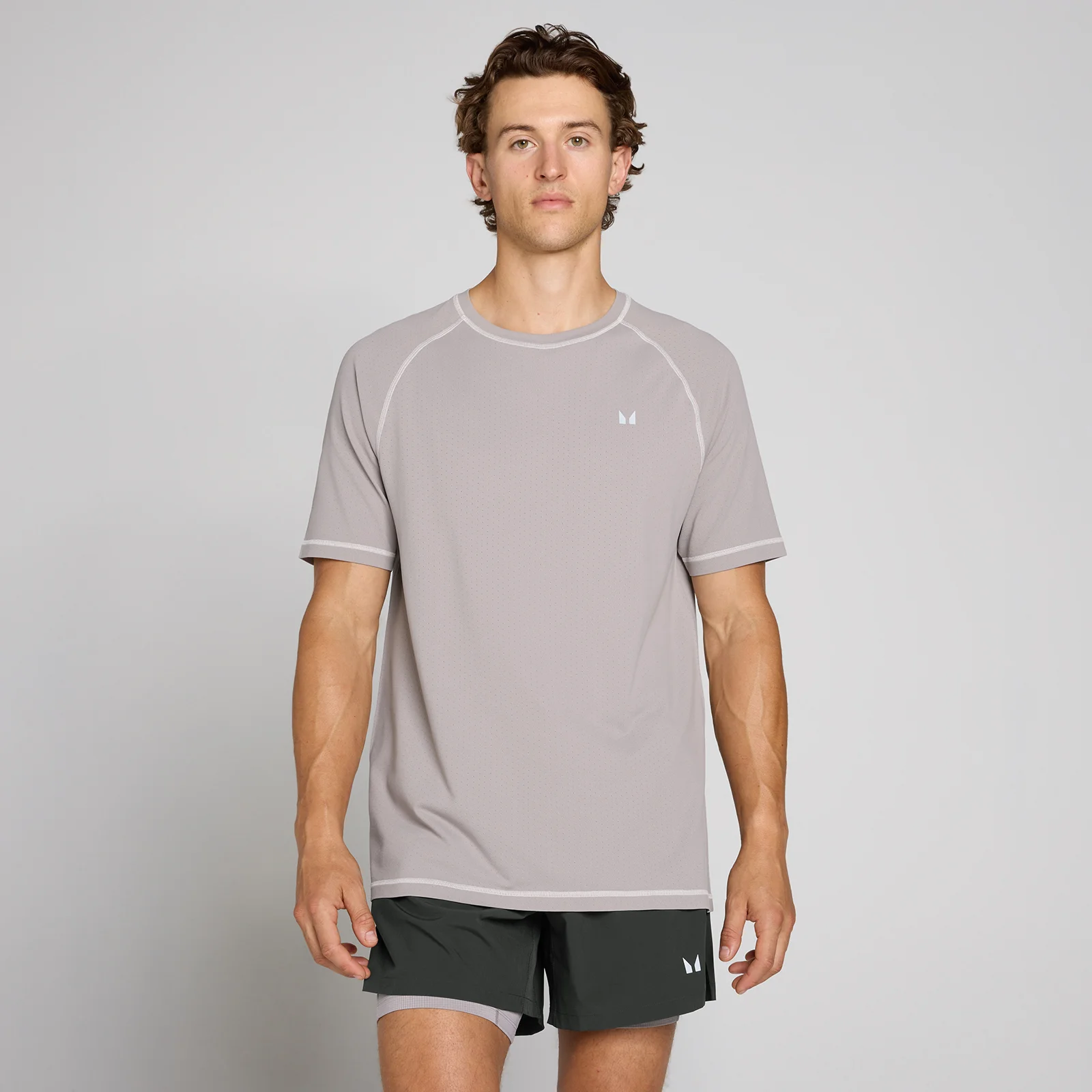 T-shirt sans couture MP Velocity Ultra homme - Champignon - XS Image 1