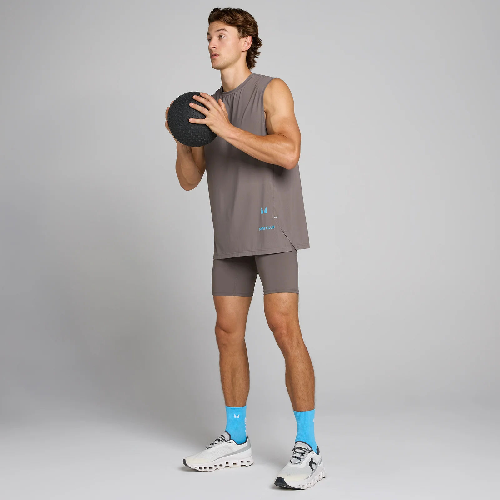 Cuissard mi-long Hybrid MP homme - Gris cendré - XS Image 3