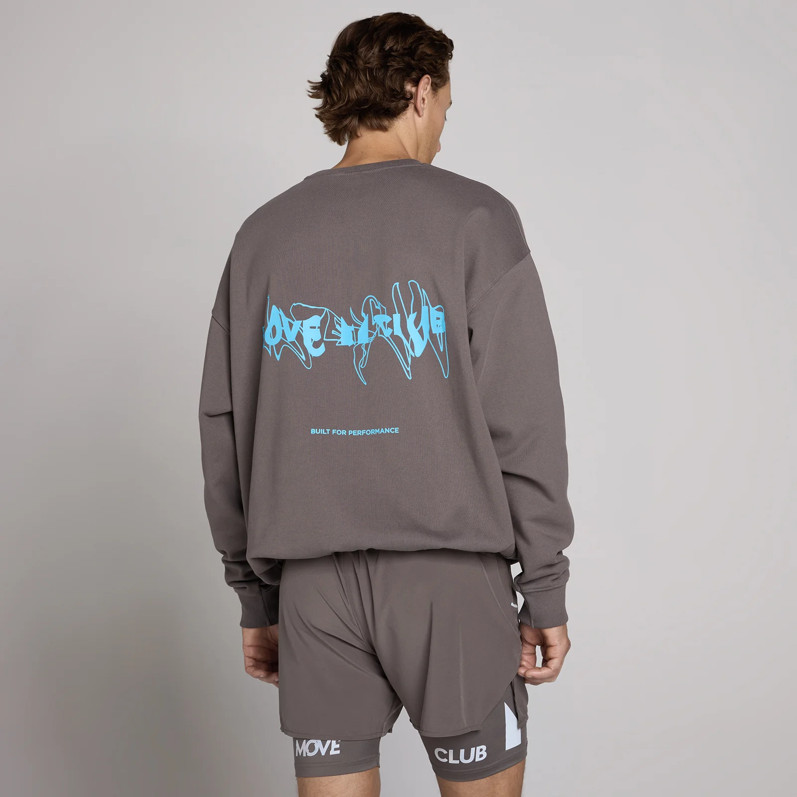 Sweat graphique Hybrid MP unisexe - Gris cendré - XS Image 1