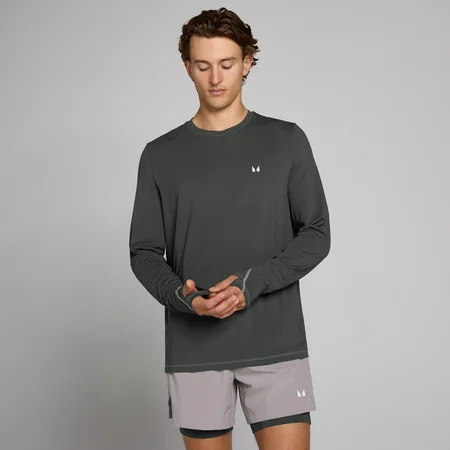 Haut à manches longues Velocity Ultra MP homme - Noir délavé