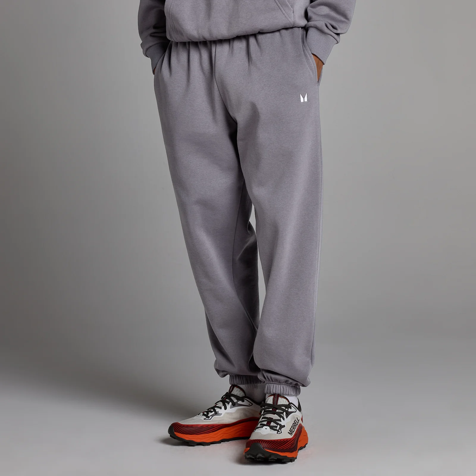 Jogging oversize MP Rest Day homme - Gris chiné foncé - XS Image 1