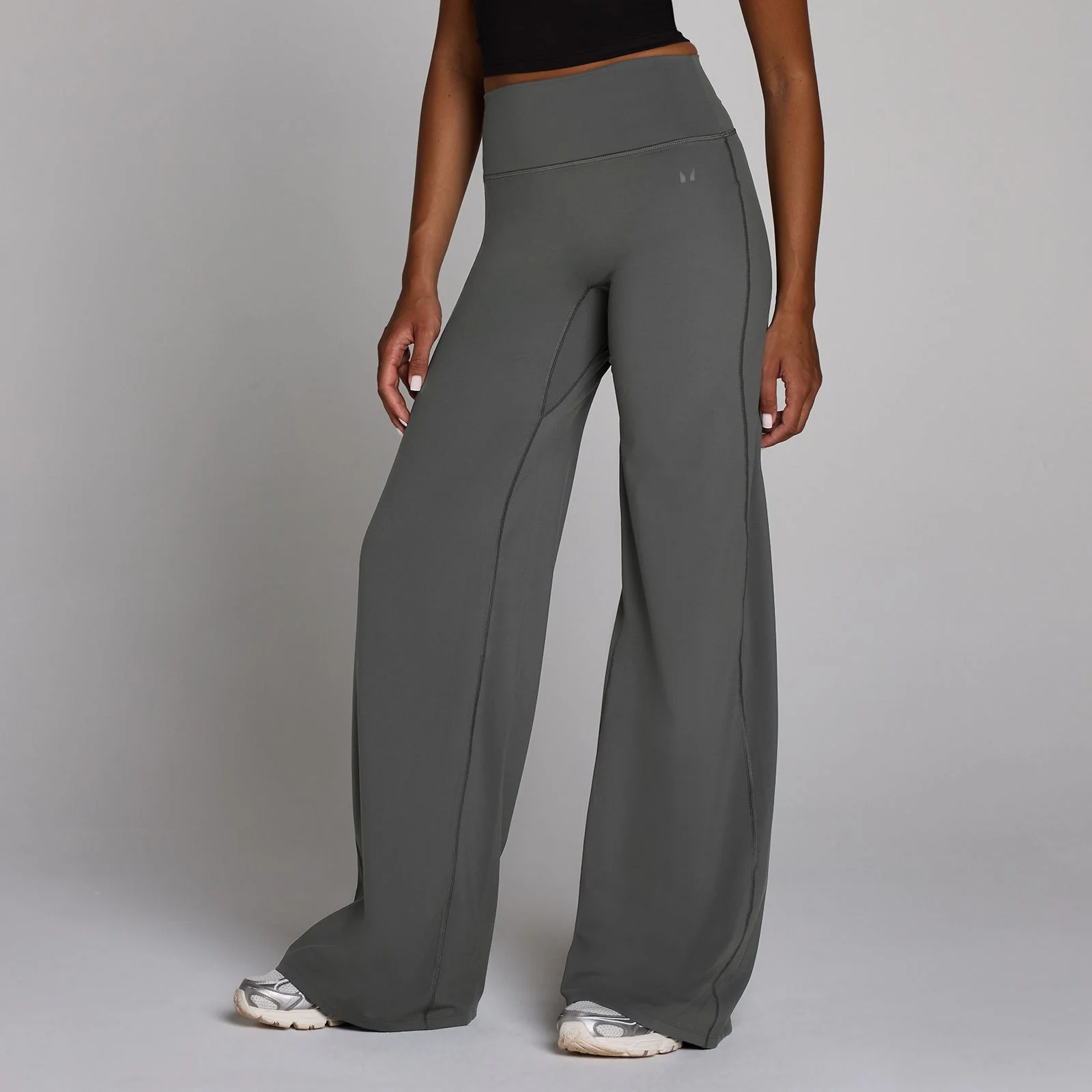 Legging petite jambe large Tempo MP femme - Gris foncé - S Image 1
