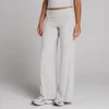 Legging côtelé jambes larges MP femme - Gris chiné