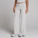 Legging côtelé jambes larges MP femme - Gris chiné